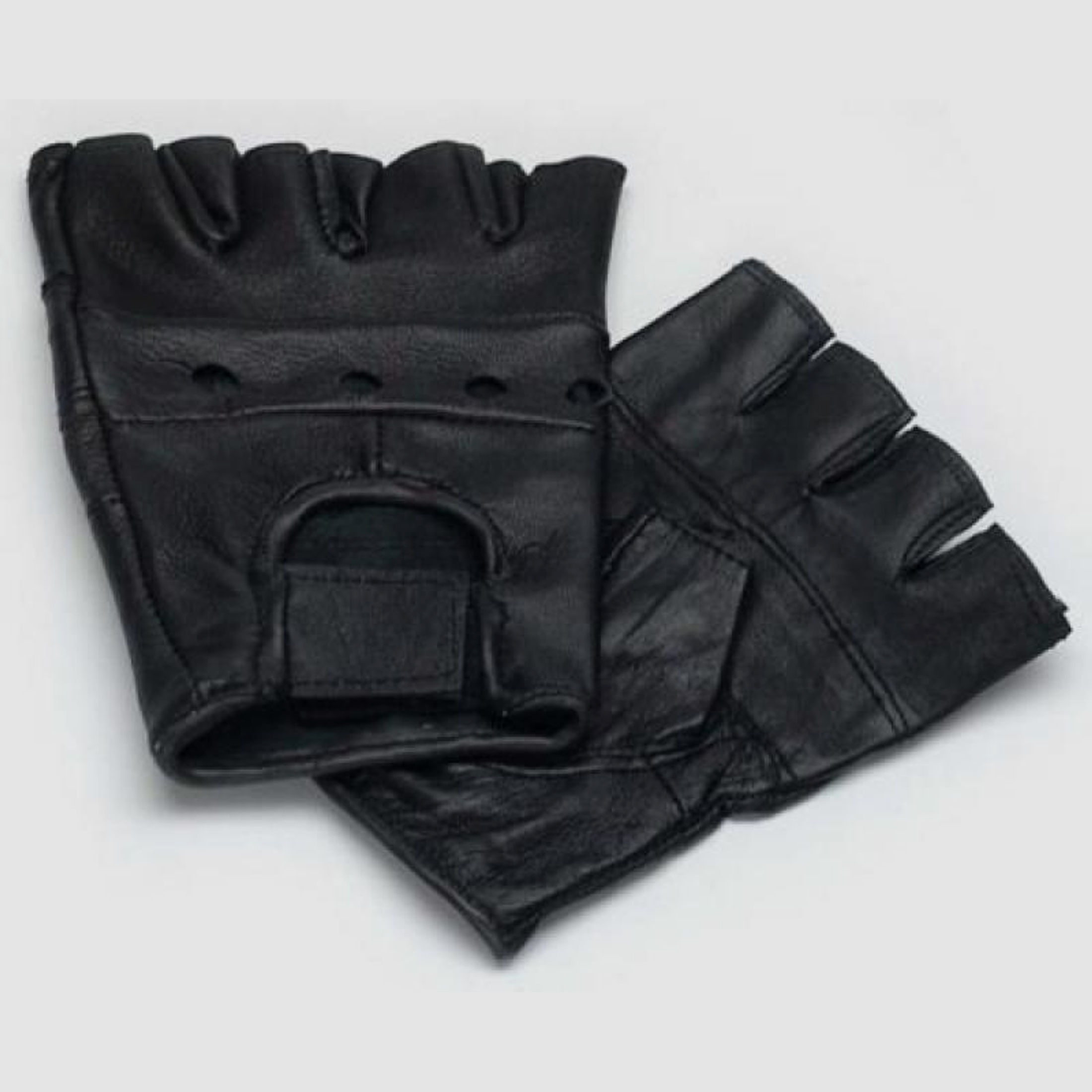 Fingerlose Handschuhe (Ziegenleder)