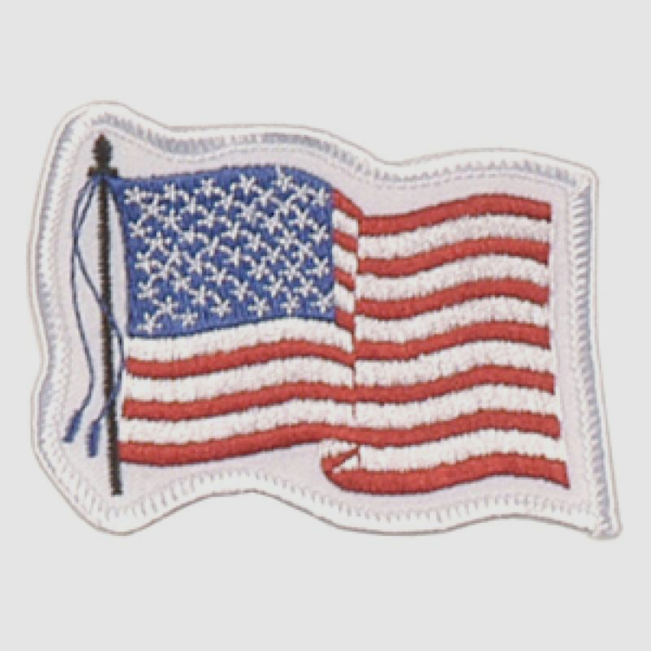 Stoffabzeichen Flagge USA (wehend)