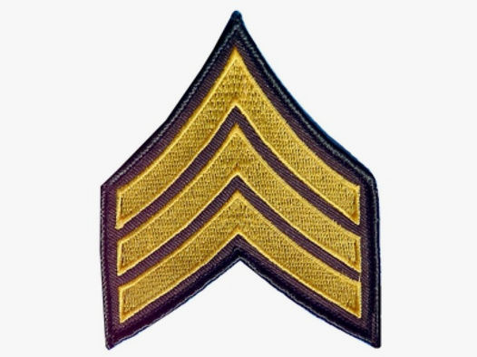 Stoffabzeichen Sergeant (U.S. Army)