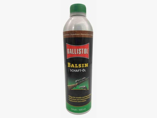 Balsin Schaftöl - Dunkelbraun (500 ml)