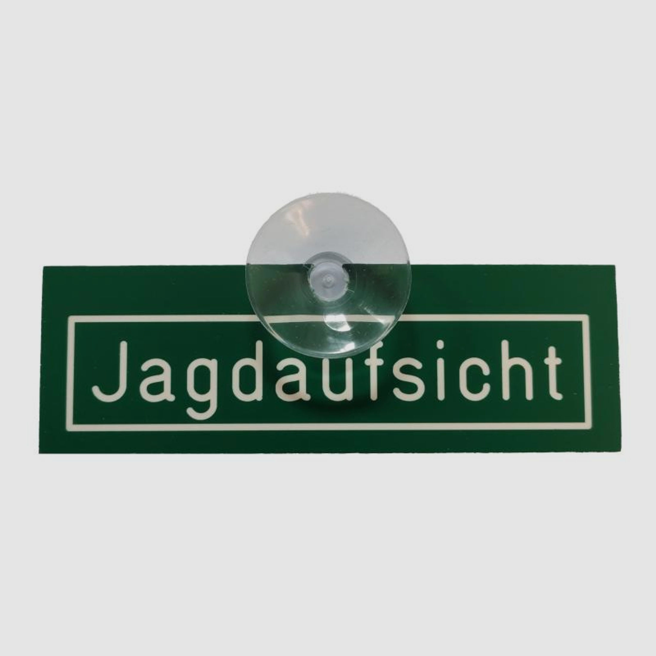 Windschutzscheiben-Schild "Jagdaufsicht"