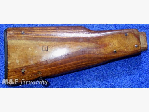 Sowjetischer Holzkolben für AK 47, spätes Modell
