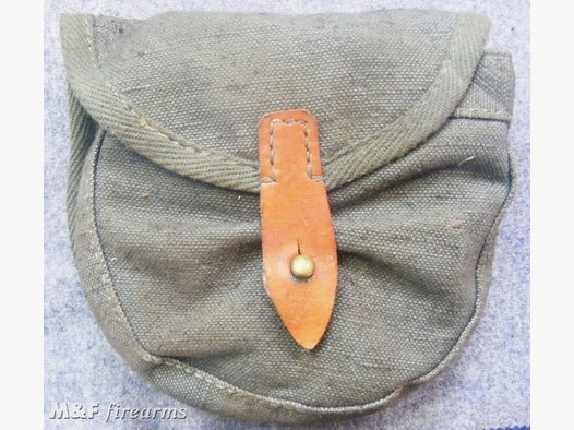 Sowjetische Trommel- Magazintasche für PPSh 41, Knopfverschluss