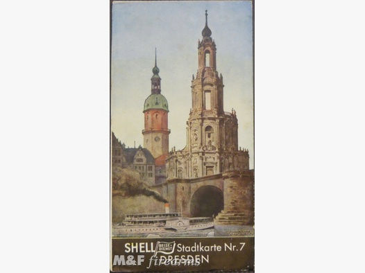 Shell Stadtkarte Nr. 07 Dresden
