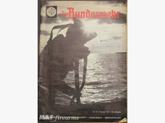 Die Bundeswehr-Grosse Deutsche Soldatenzeitschrift Nr.10