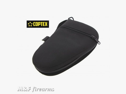 COPTEX Pistolentasche klein mit Aussentasche abschließbar