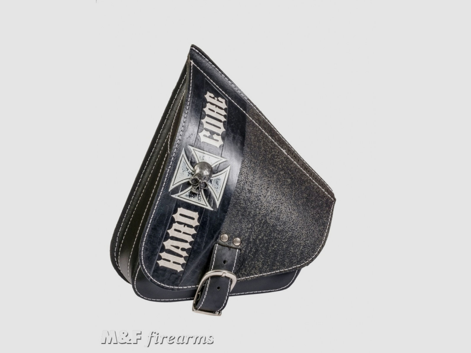 AGM Rahmentasche (Schwingentasche), linksseitig, passend für alle Harley-Davidson Softailmodelle