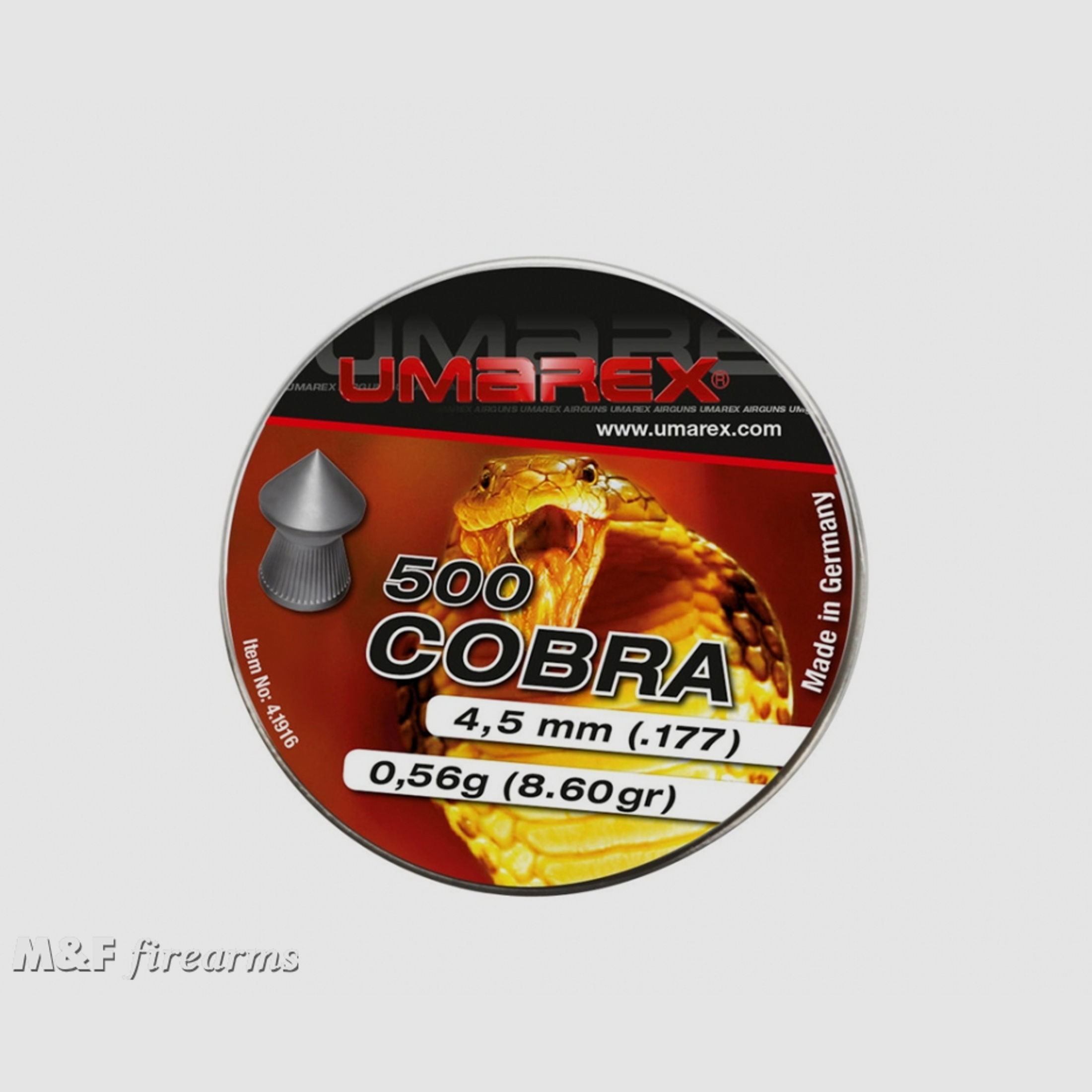 Umarex Cobra Diabolo Cal. 4,5 mm (.177) 500 Stück