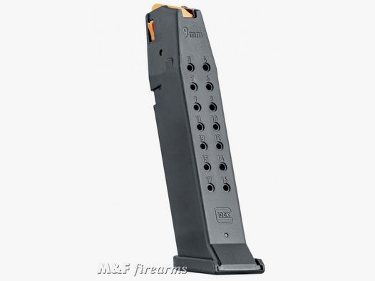 Magazin für Glock 17 Gen5 17 Schuss Kaliber 9 mm P.A.K.