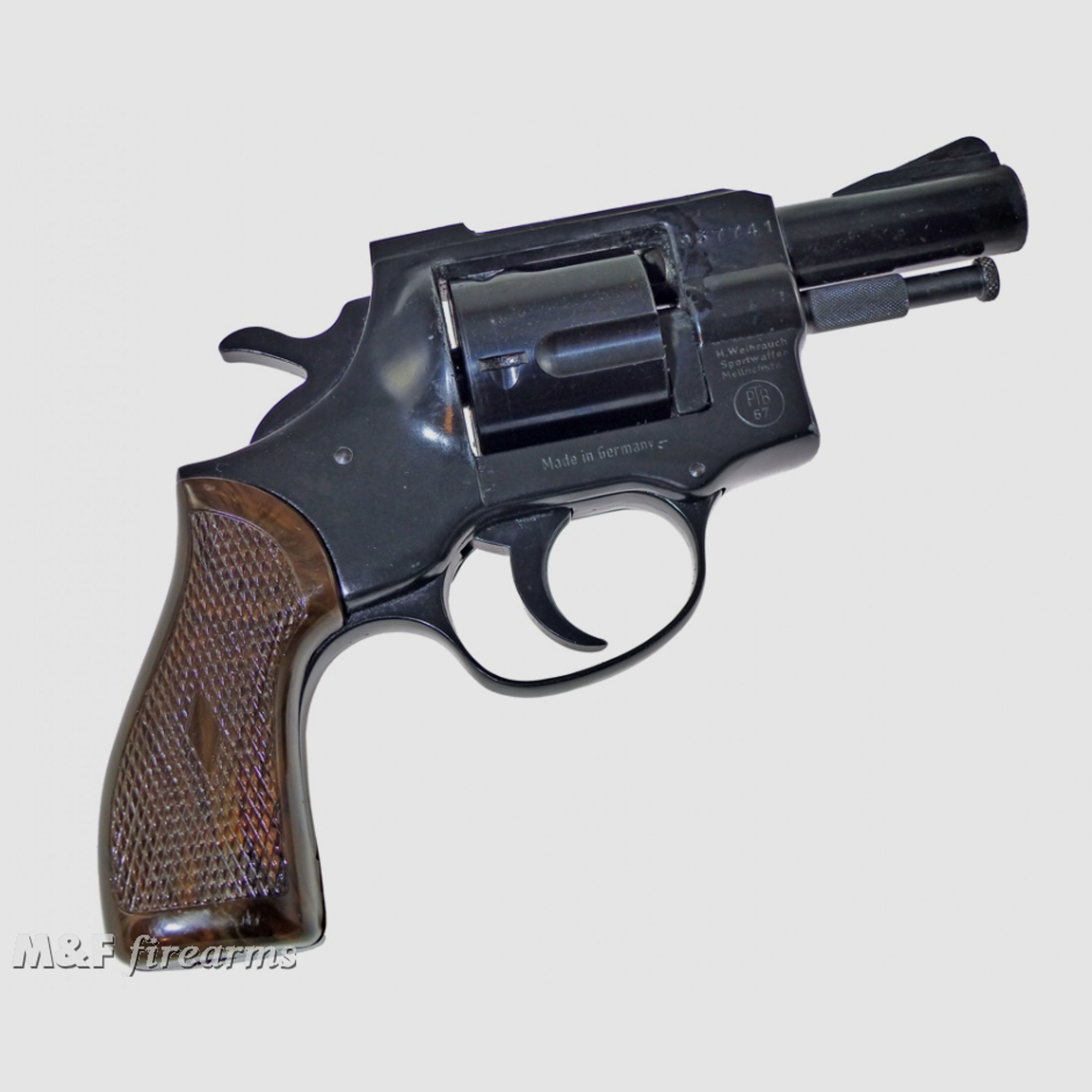 Arminius HW 2 R Schreckschuss Revolver Kaliber 9 mm RK (.380 Knall)