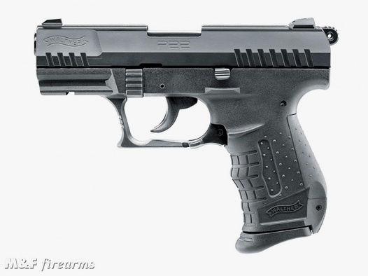 Walther P22 Ready Kaliber 9mm P.A.K. Schreckschusspistole zur Selbstverteidigung entwickelt