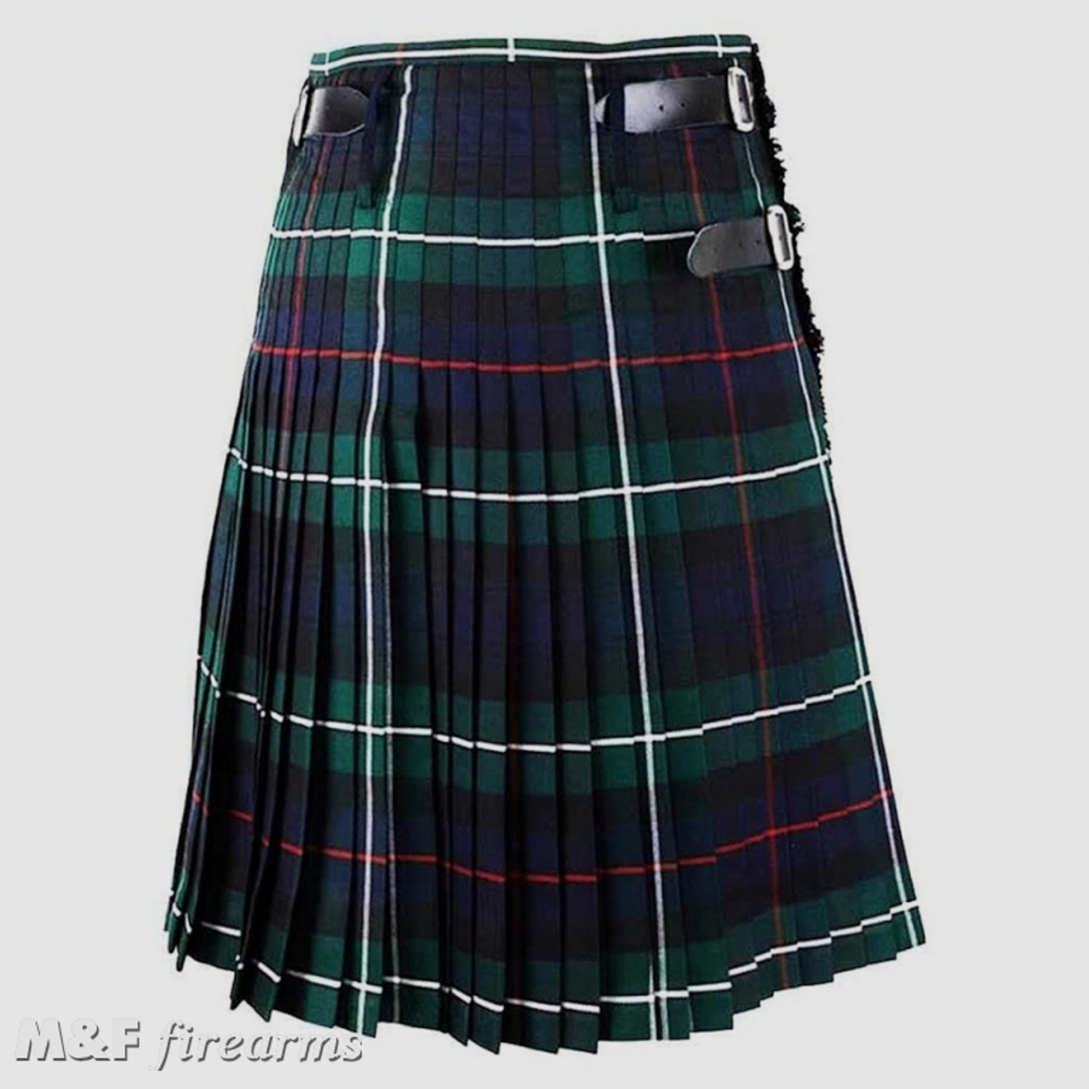 Schottischer Kilt in den Farben des Scottish National Tartan Mackenzie Modern