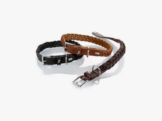 Hunter Halsband Solid Education Special Braun 50 cm/S-M