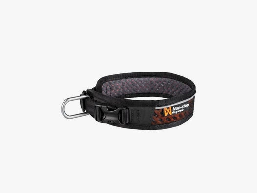 Non-stop dogwear Halsband Rock Adjustable Collar Schwarz M