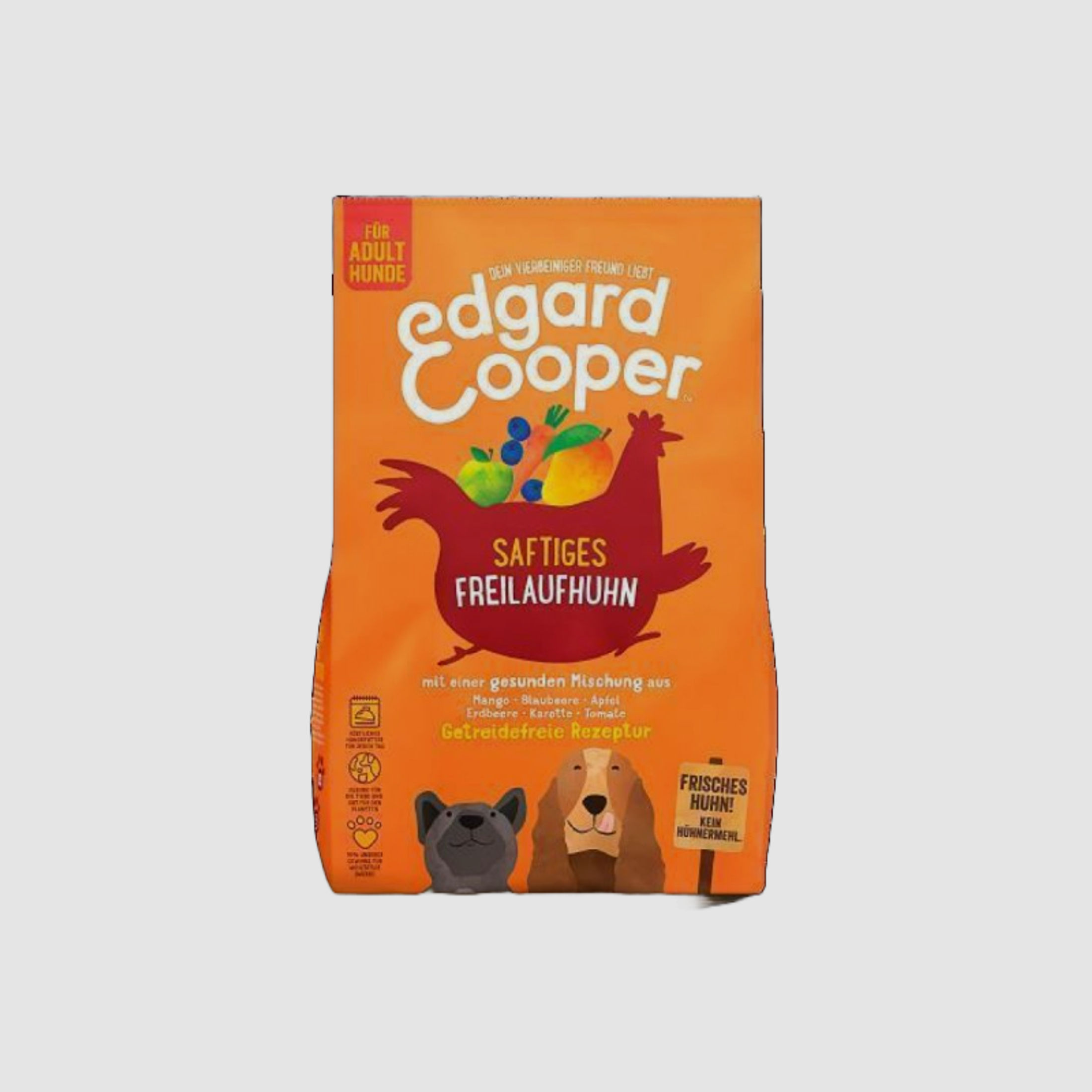 Edgard & Cooper getreidefreies Hundetrockenfutter Adult mit frischem Huhn 7 Kg