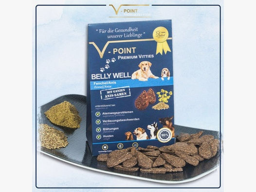 V-Point premium pet food BELLY WELL Premium Vitties