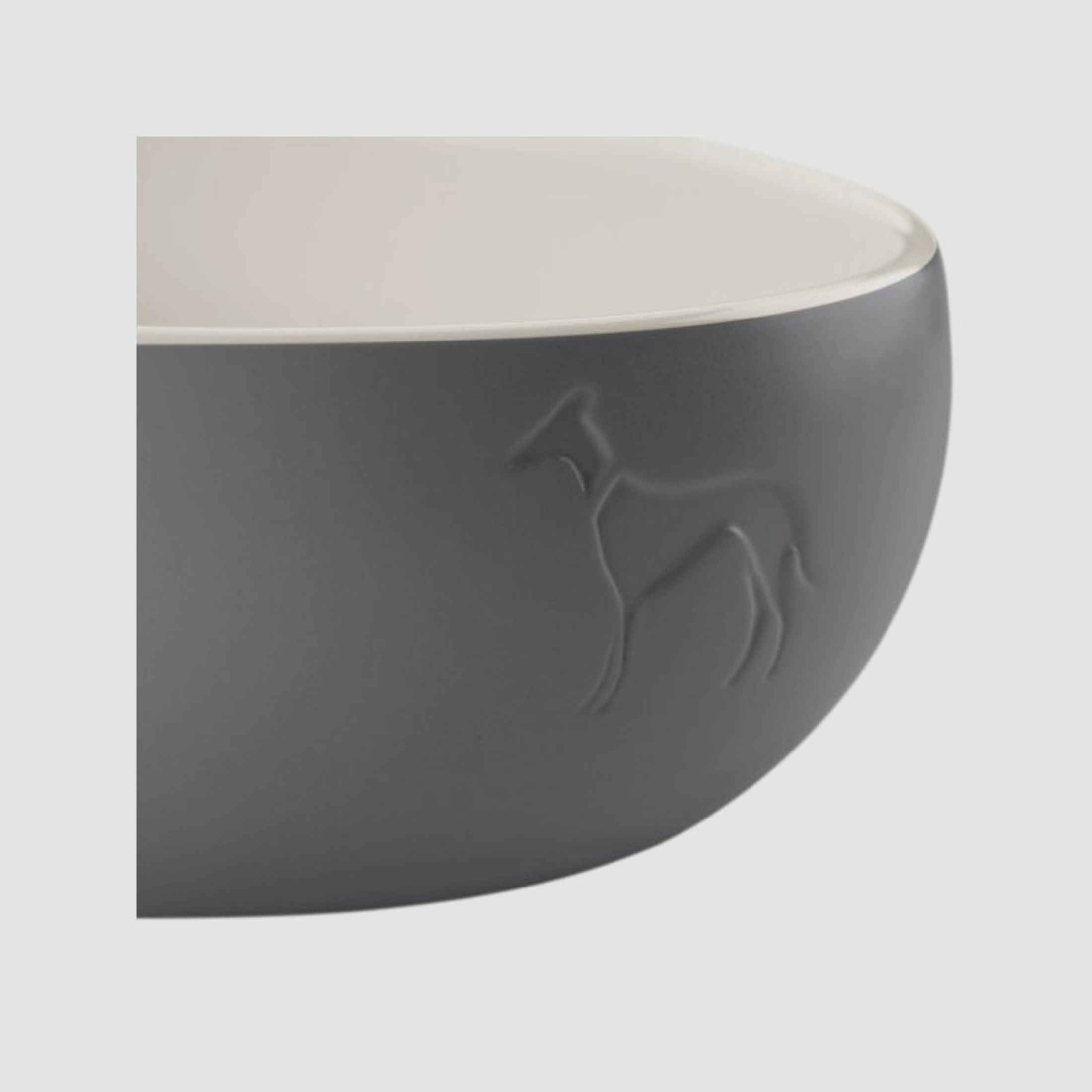 Hunter Keramik-Napf Lund Grau 1500 ml