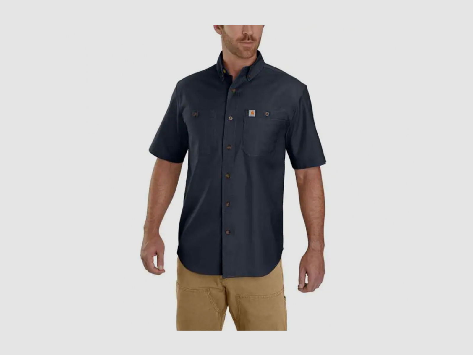 Carhartt Herren T-Shirt Rigby Solid Khaki S