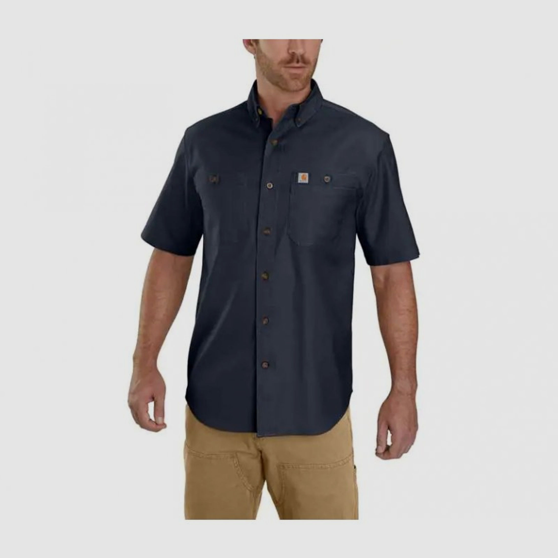 Carhartt Herren T-Shirt Rigby Solid Khaki XL
