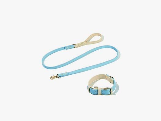 Tinklylife Comfy Halsband Set Himmelblau S