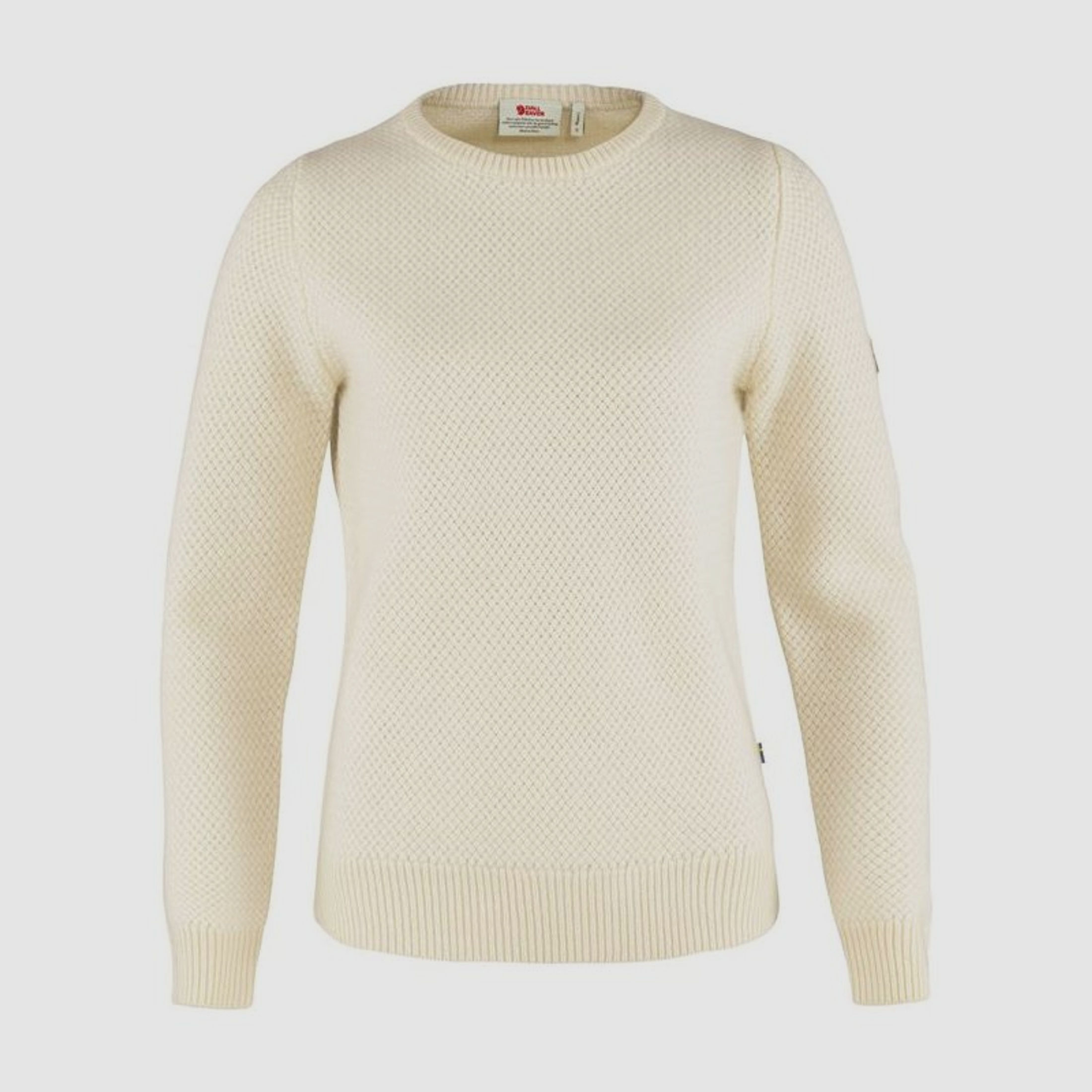 Fjällräven Damen Övik Structure Sweater Off White L