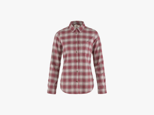 Fjällräven Damen Övik Flannel Shirt Mesa Fuchsia XS