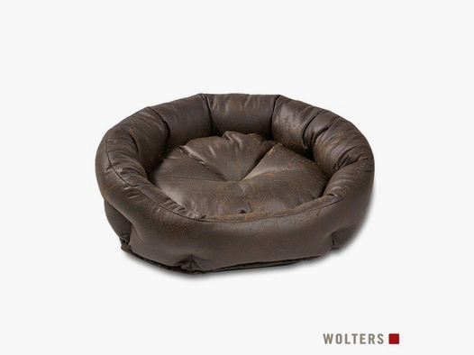Wolters Hundekörbchen Vintage Braun XL 90 x 75 x 28cm
