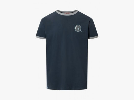 Derbe Herren T-Shirt Lottevoll Dunkelblau XL