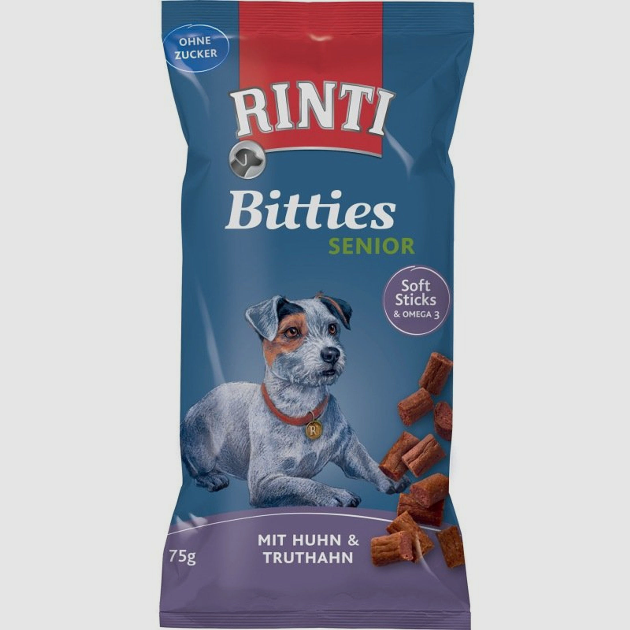Rinti Hunde Snacks Beutel Bitties Senior 75g