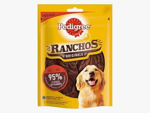 Pedigree Hunde Snack Ranchos Originals mit Rind 7 x 70 g