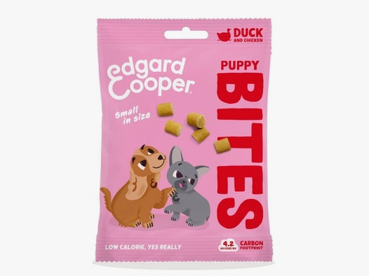 Edgard & Cooper Hundesnacks Top Dog Bites Family Pack Ente und Huhn 10 x 120g