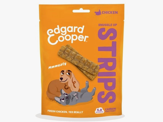 Edgard & Cooper Hundesnacks Snuggle Up Stripes Huhn 75g