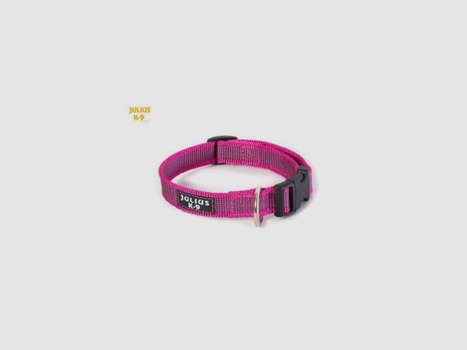 Julius-K9 Color & Gray Halsband Pink Durchm. 25 mm x 39-65 cm