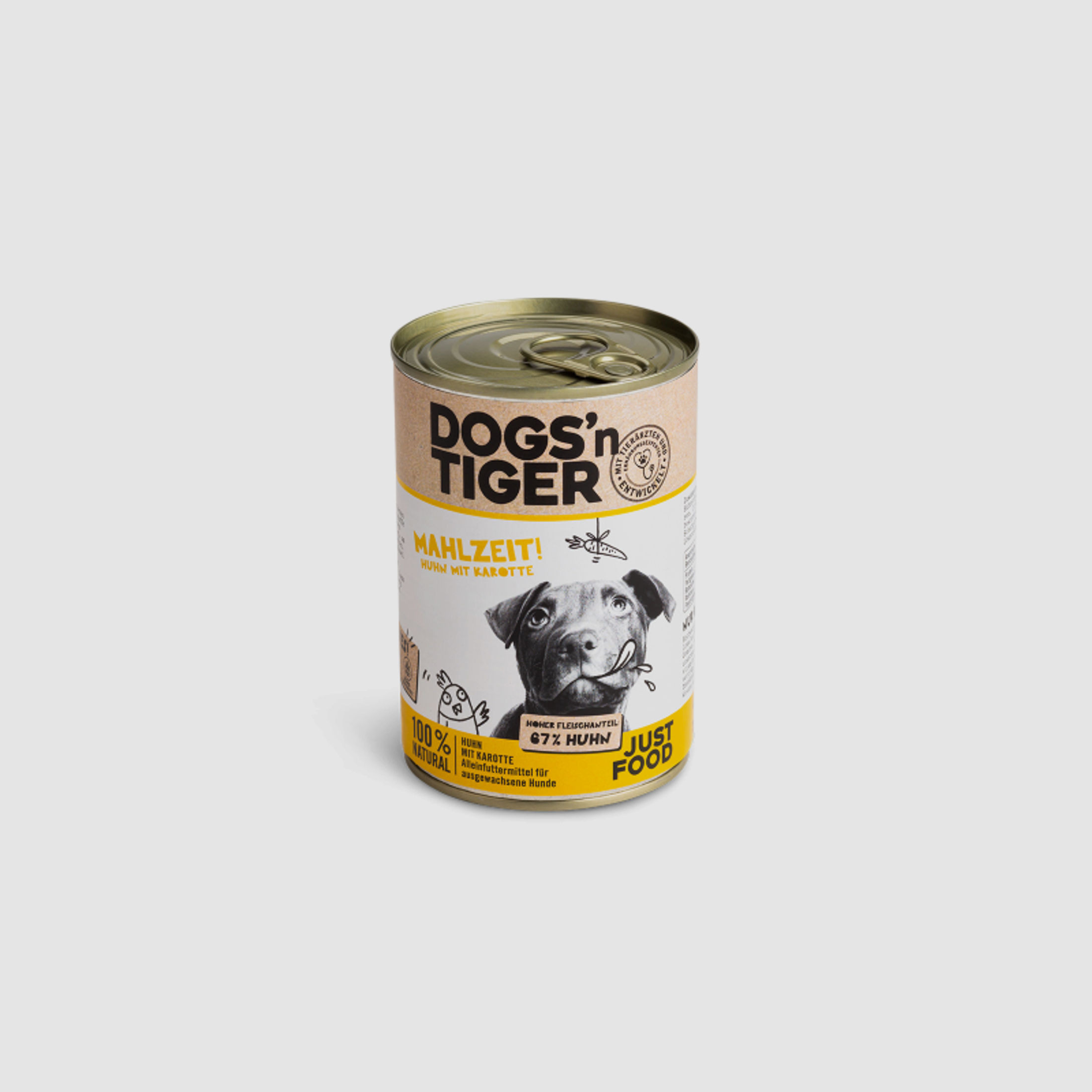 Dogs’n Tiger Hundenassfutter Mahlzeit! 800g