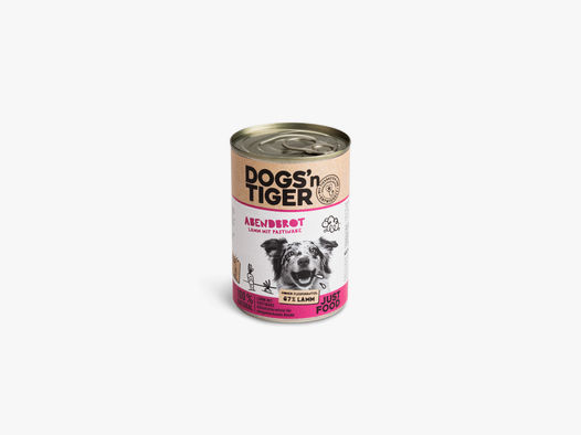 Dogs’n Tiger Hundenassfutter Abendbrot 400g