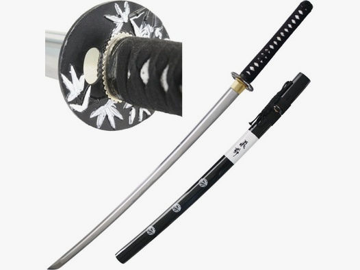 Samuraischwert black-white