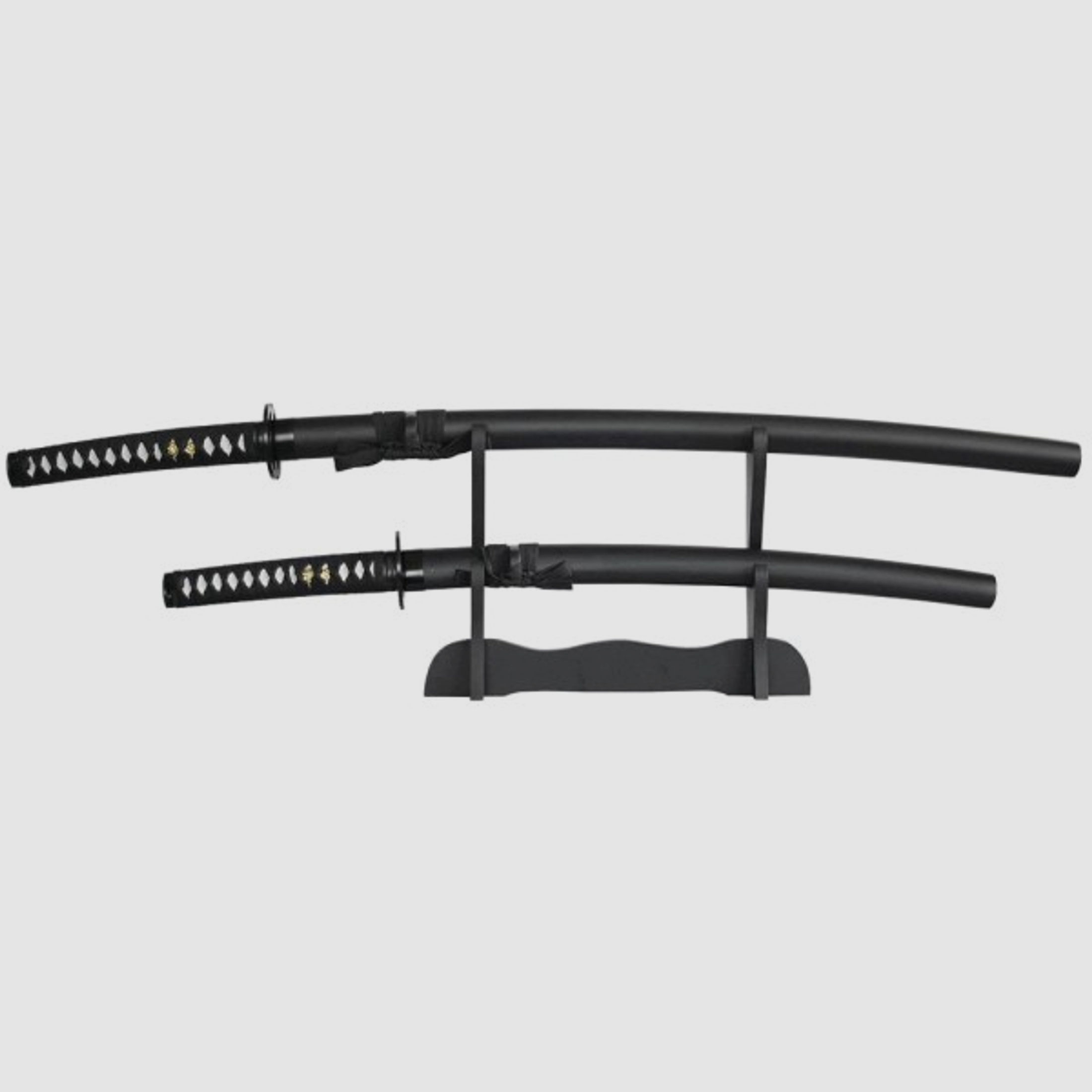 Samuraischwerter Garnitur schwarz