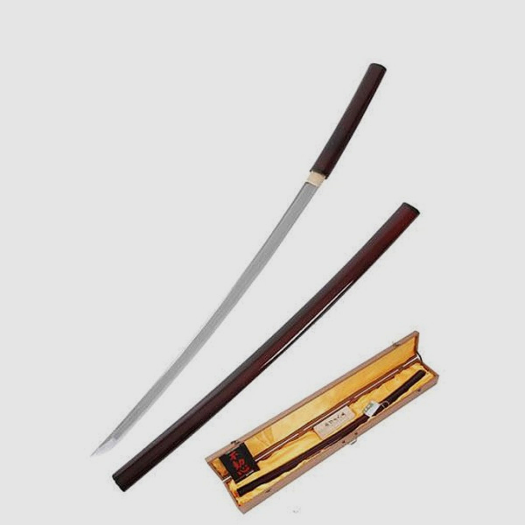 Katana Practical Shirasaya Chi Damast Schwert