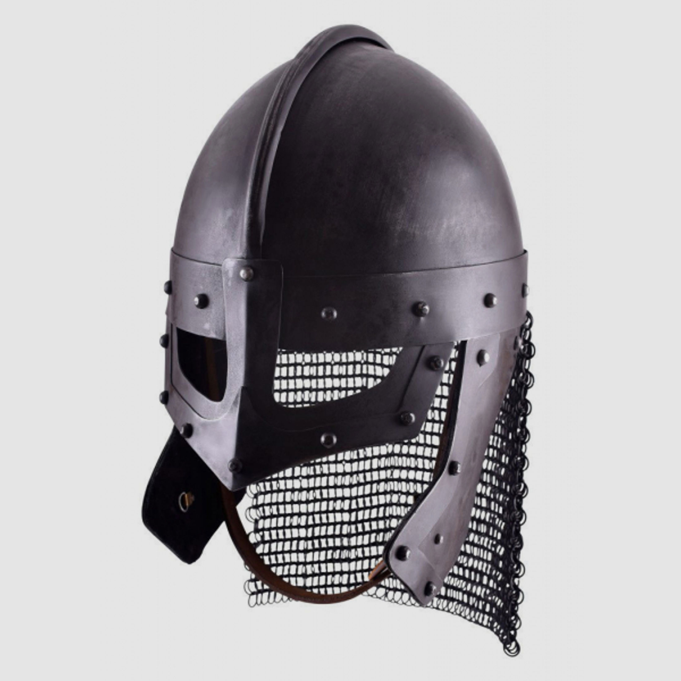 Wikinger Masken Helm inklusive Lederinlay