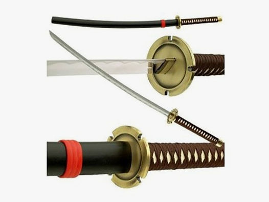 Anime Samuraischwert inklusive Holzscheide
