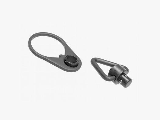 Ares End Plate QD Sling Mount with Sling Swivel