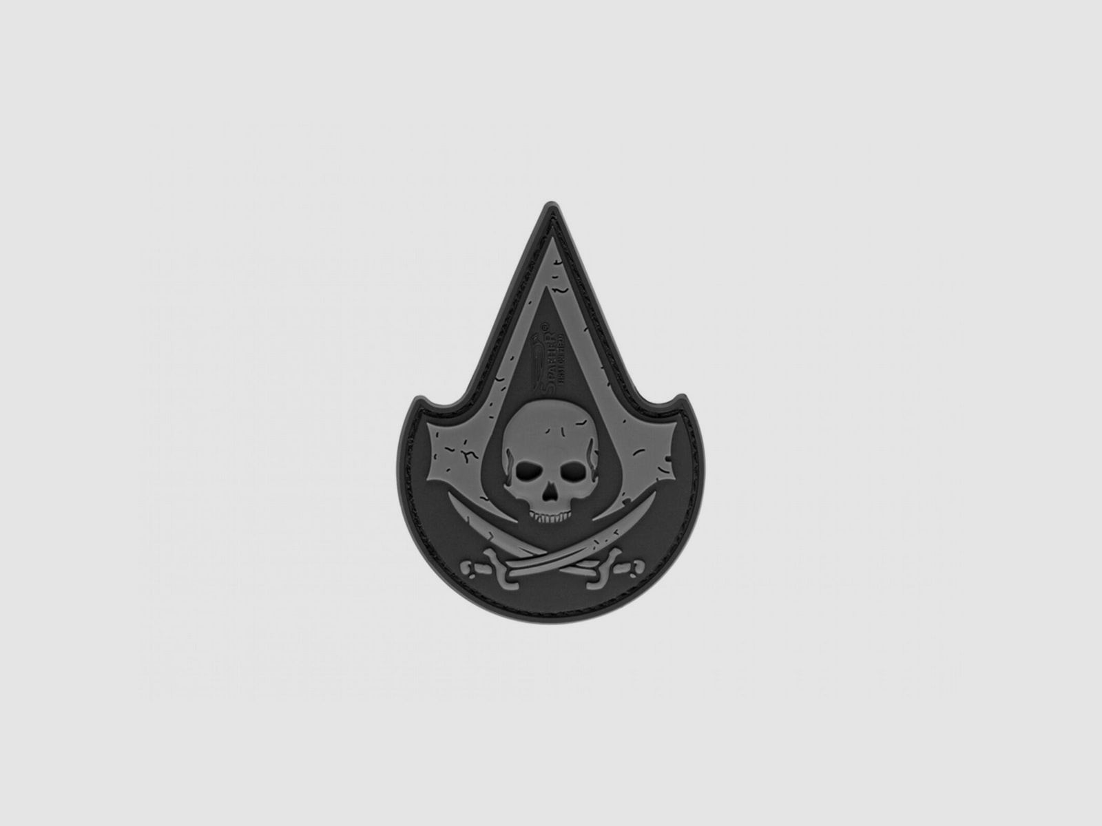 JTG Assassin Skull Rubber Patch-SWAT