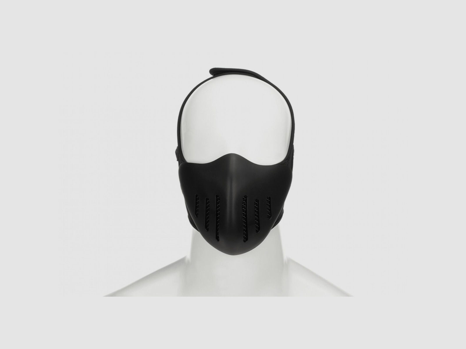 Pirate Arms Trooper Half Face Mask-Schwarz