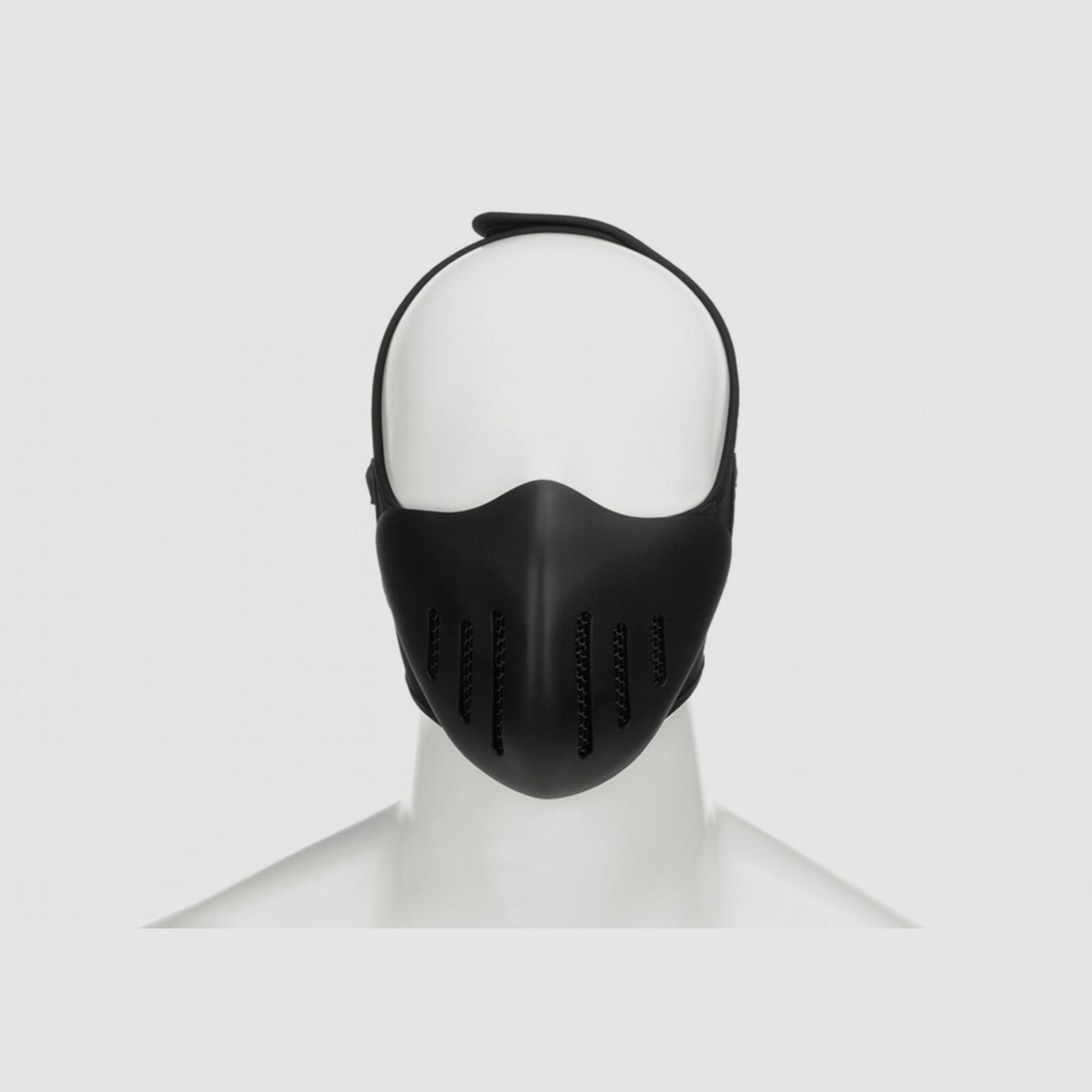 Pirate Arms Trooper Half Face Mask-Schwarz