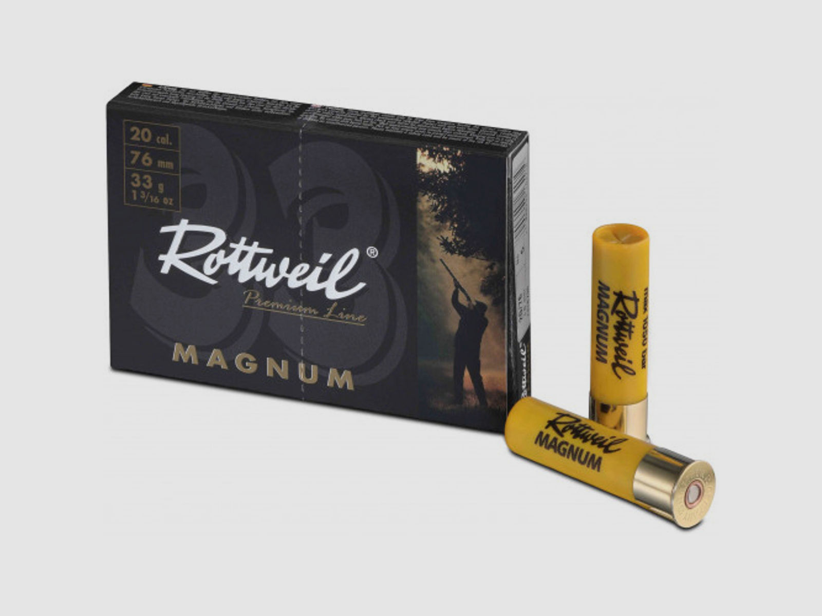 Rottweil Schrotpatronen Magnum 20/76 3,0