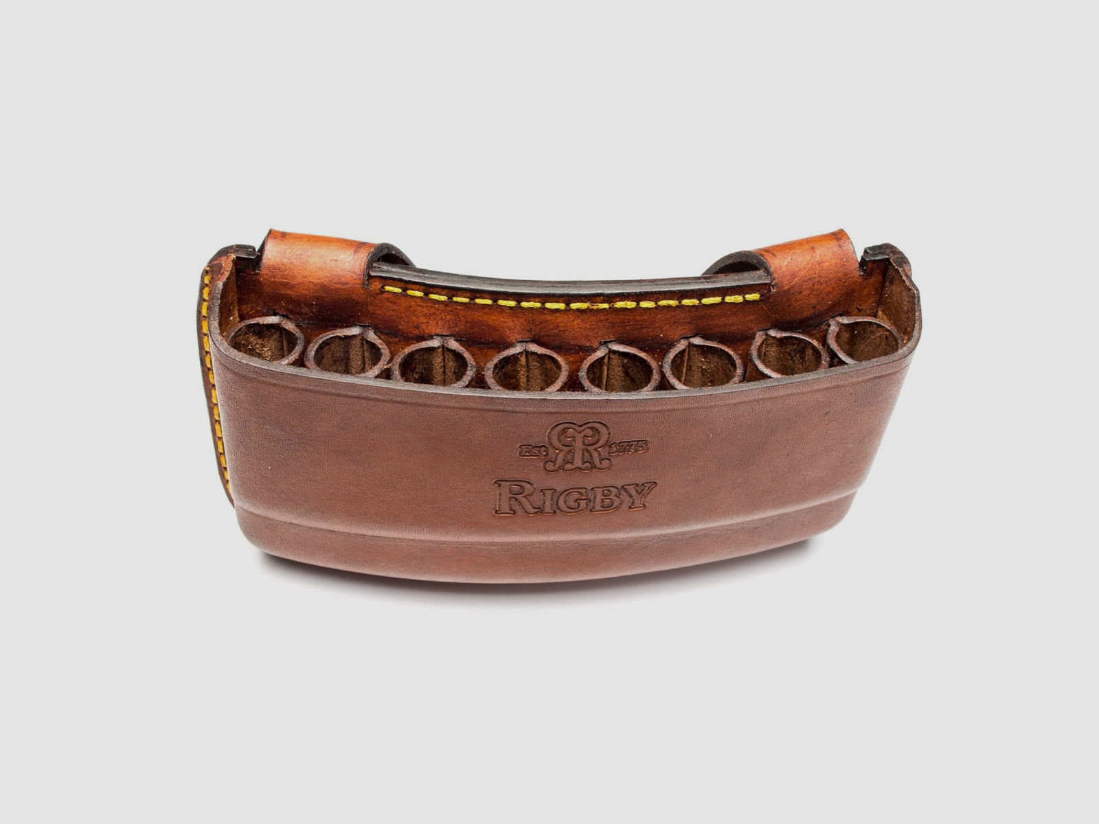 Rigby Patronen-Gürtelfutteral "Quick Load Leather Bullet Pouch"