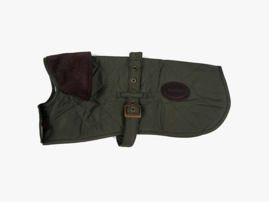 Barbour Hundemantel Quilted, Farbe Olive