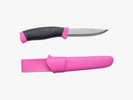 Mora-Messer mit Gut Grambow Label Pink