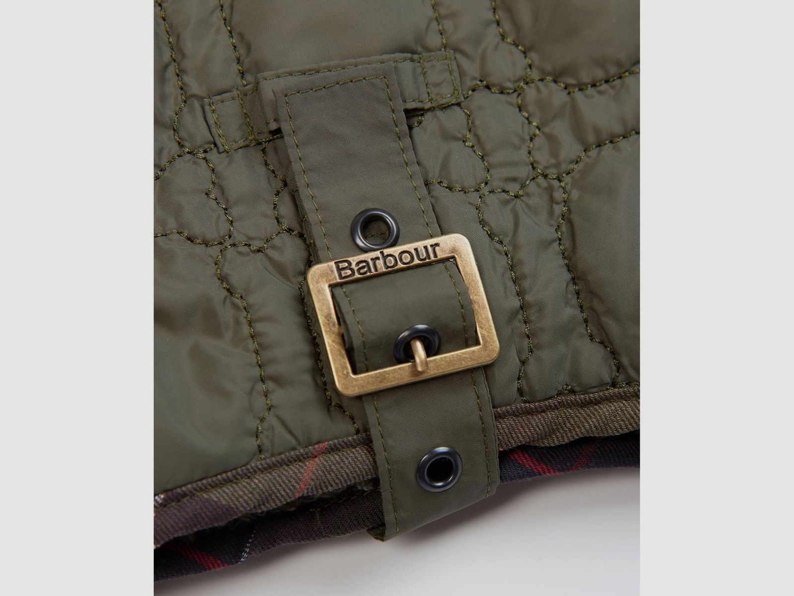 Barbour Hundemantel Bone Quilted, Farbe Olive