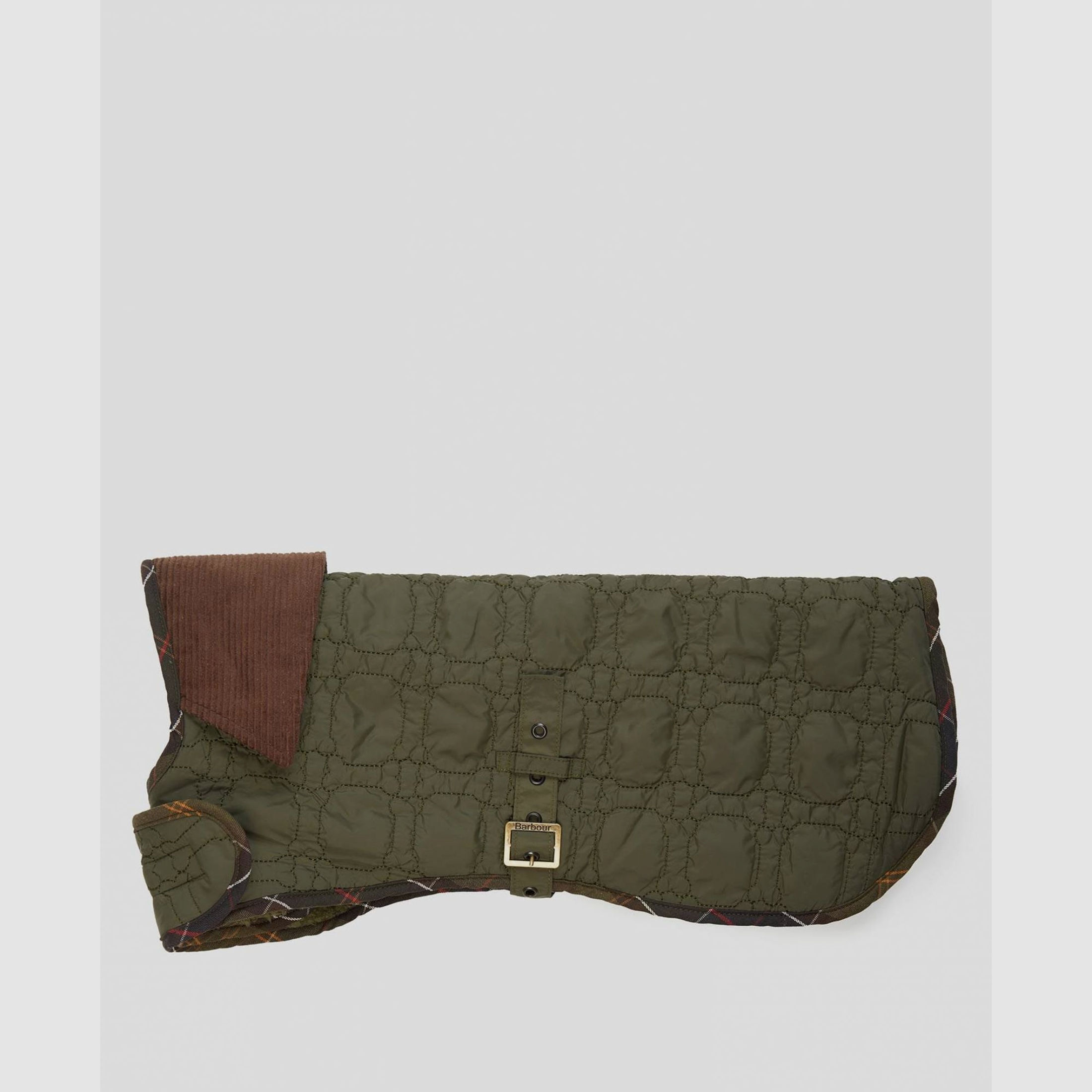 Barbour Hundemantel Bone Quilted, Farbe Olive XL